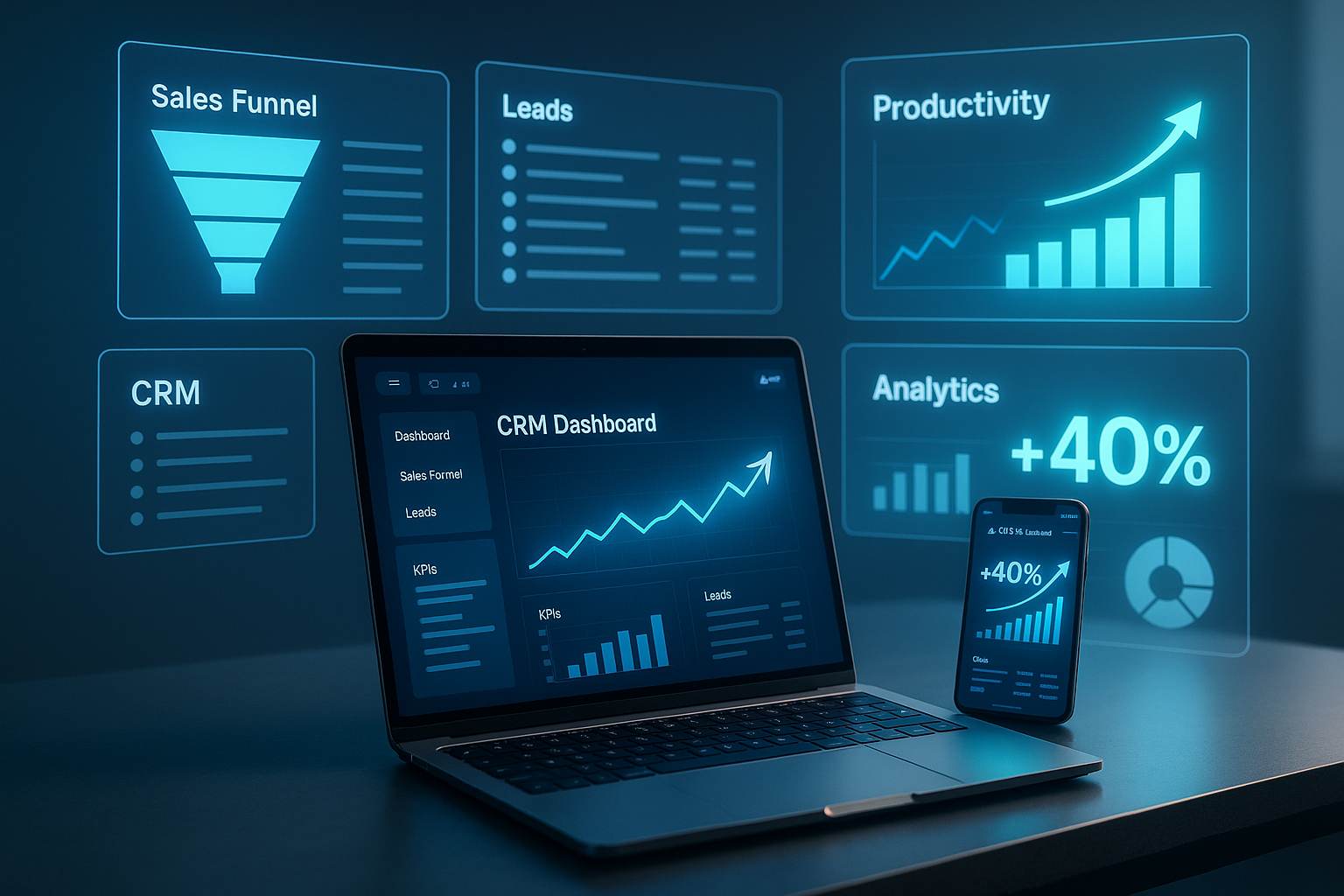 پلتفرم‌های CRM بازدهی تیم‌های فروش دورکار را تا ۴۰٪ افزایش دادند